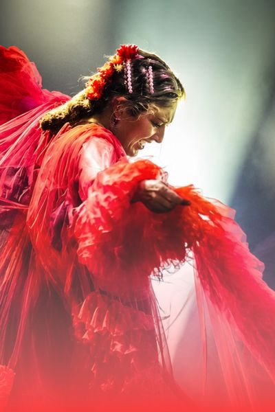 Cartel de Estrella Morente & El Amor Brujo - Atlantida Musicfest - Flamenco en Plaza de Toros de Navacerrada