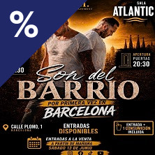 Cartel de Son del Barrio - Otros en Sala Atlantic Sound BCN