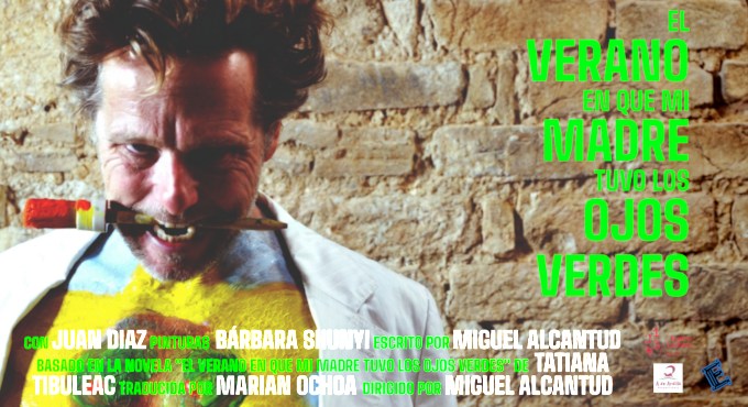 Cartel de El verano en que mi madre tuvo los ojos verdes - Drama en Teatros Luchana