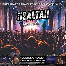 Cartel de ¡SALTA! La radio fórmula - Pop en Ya'sta Club