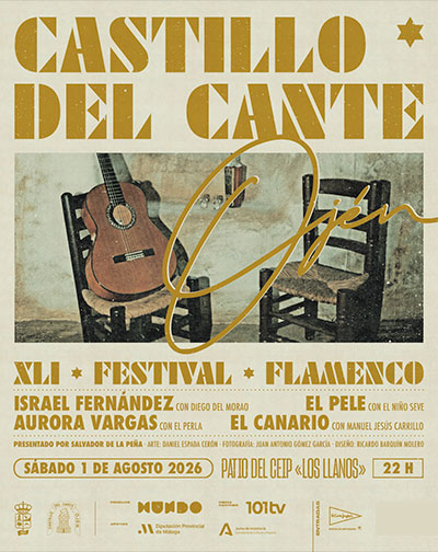 Cartel de 51 Festival del Cante Ojén - Festivales en CEIP Los Llanos