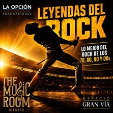 Cartel de Leyendas del Rock - Pop en Espacio Gran Vía