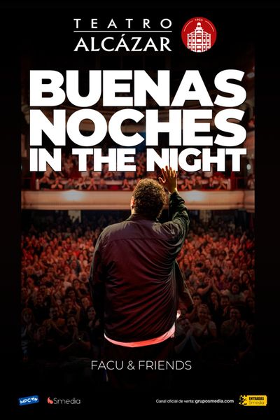 Cartel de Buenas Noches in The Night - Facu Díaz - Madrid - Otros en Teatro Alcázar