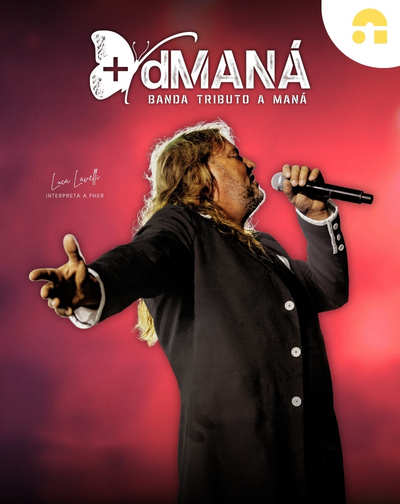 Cartel de +dMANÁ - Musical en Auditorio Cartuja