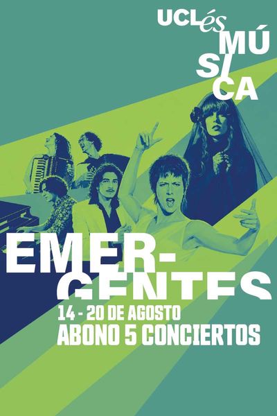 Cartel de Abono Uclés Música Emer-Gentes 2026 - Flamenco en Monasterio de Uclés