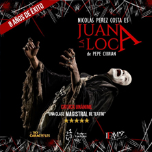 Cartel de Juana La Loca - Teatro Serrano - Drama en Teatro Serrano