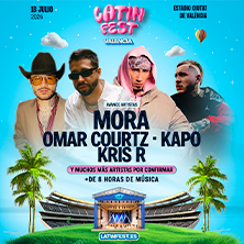Cartel de Latin Fest Valencia 2026 - Festivales en Estadio Ciutat de València