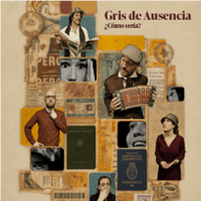Cartel de Gris de Ausencia - Drama en Teatro Lara - Sala Lola Membrives