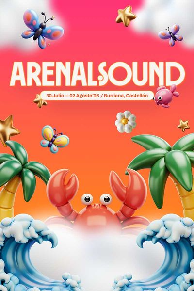Cartel de Arenal Sound - Pop en Recinto Arenal Sound