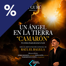 Cartel de Luis Álvarez - Un ángel en la Tierra "Camarón" - Otros en Gran Teatro Caixabank Principe Pío
