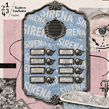 Cartel de Sirena - Comedia en Teatros Luchana