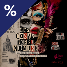 Cartel de Las cosas por su nombre - Drama en Teatros Luchana