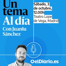 Cartel de Un tema al día - Otros en Teatro Lope de Vega