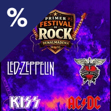 Cartel de Festival de Rock - Tributos - Pop en Ópera Benalmádena