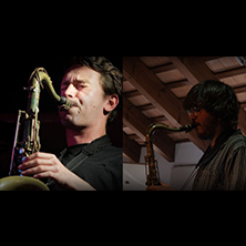 Cartel de Xavi Maldonado & Roque García Quintet - Jazz en Jamboree Jazz Club