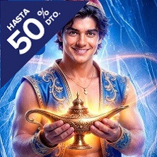Cartel de ALADÍN: Gran Circ sobre gel - Circo en Carpa Circ Nadal
