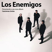 Cartel de Los Enemigos - Santiago de Compostela - Pop en Sala Capitol