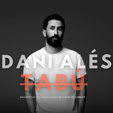 Cartel de Tabú - Dani Alés - Castellón - Monólogos en La Bohemia