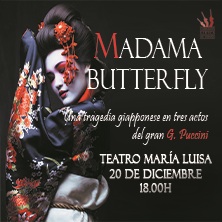 Cartel de Madama Butterfly - Mérida - Musicales en Teatro María Luisa