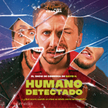 Cartel de David H. - Humano detectado - Comedia en Pequeño Teatro Gran Vía