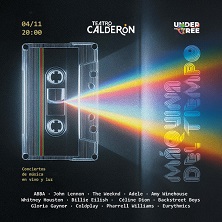 Cartel de Máquina del Tiempo - Pop en Teatro Calderón