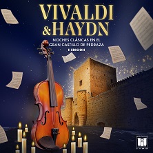 Cartel de Vivaldi y Haydn - Quinteto de Cámara - Clásica en Castillo de Pedraza