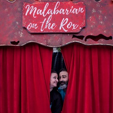 Cartel de Malabarian on the Rox - Circo en Centro Comarcal de Humanidades Sierra Norte
