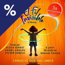 Cartel de El Fil Invisible - Infantil en Teatre Goya
