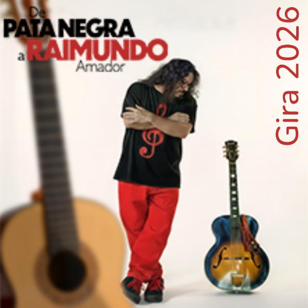 Cartel de Raimundo Amador Gira 2026 - Toledo - Flamenco en Auditorio El Greco