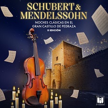 Cartel de Schubert y Mendelssohn - Quinteto de Cámara - Clásica en Castillo de Pedraza
