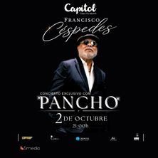 Cartel de Pancho Céspedes en concierto - Madrid - Latino en Capitol Gran Vía Madrid