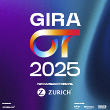 Cartel de Gira OT 2025 - Pop en Pabellón Príncipe Felipe