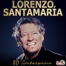 Cartel de Lorenzo Santamaria - 80 Aniversario - Pop en Teatro Rialto