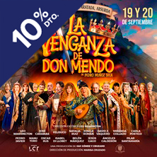 Cartel de La venganza de Don Mendo - Valladolid - Comedia en Teatro Carrión