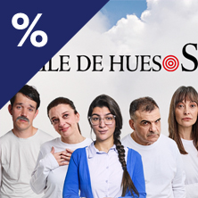 Cartel de Baile de Huesos - Madrid - Drama en Teatros Luchana