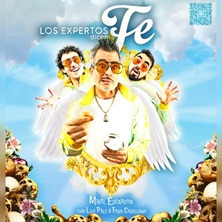 Cartel de Los expertos dicen Fe - Comedia en La Butaca Amarilla