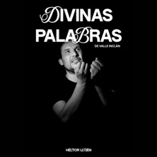 Cartel de Divinas palabras - Teatro en La Butaca Amarilla