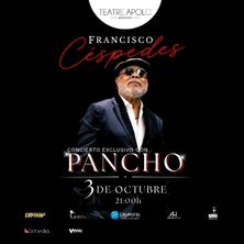 Cartel de Pancho Céspedes en concierto - Barcelona - Latino en Teatre Apolo Barcelona