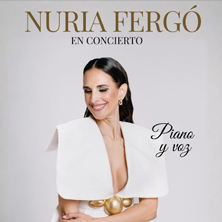 Cartel de Nuria Fergó - Piano y voz - Madrid - Pop en Espacio Alma