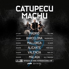 Cartel de Catupecu Machu - Pop en Sala MON Live