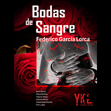 Cartel de Bodas de Sangre - Madrid - Drama en Salto Escénico