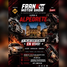 Cartel de Frank Motor Show en Alpedrete - Otros en Parking del Polideportivo Municipal de Alpedrete