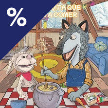 Cartel de La ovejita que vino a comer - Infantil en Teatros Luchana