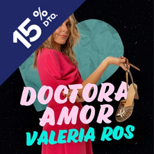 Cartel de Doctora Amor - Valeria Ros - Monólogos en Teatro Sofía