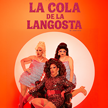 Cartel de La Cola de la Langosta - Cabaret en Salto Escénico