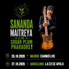 Cartel de Sananda Maitreya - Pop en Changó Live