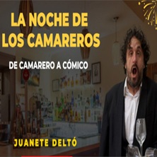 Cartel de La noche de los camareros - La Otra Movida - Monólogos en La Otra Movida