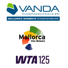 Cartel de Vanda Pharmaceuticals Mallorca Womens Championship WTA 125 - Tenis & Padel en Polideportivo Municipal Magaluf