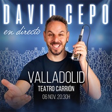 Cartel de David Cepo - No cruces los brazos - Monólogos en Teatro Carrión