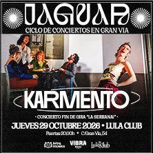 Cartel de Karmento en Jaguar - Pop en Lula Club